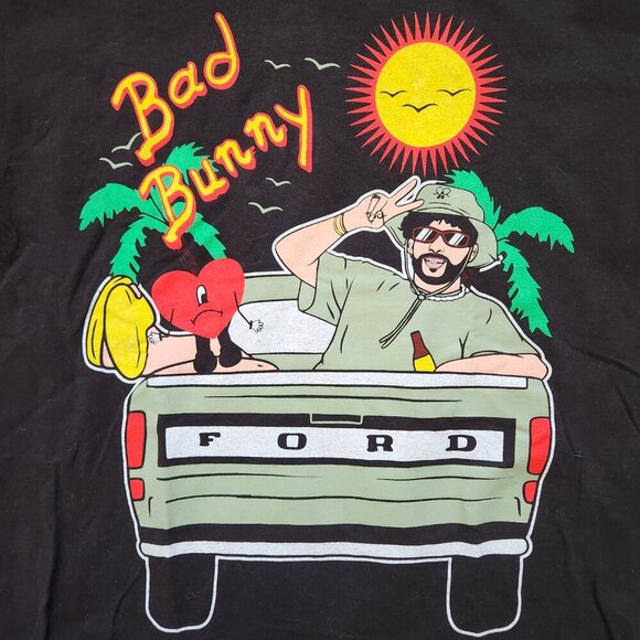 2022 Bad Bunny Album Promo T-Shirt Size Sm Un Verano Sin Ti Latin Trap Reggaeton - Picture 2 of 5